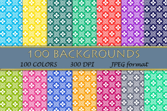 100 Geometric Patterns-012: A Versatile Resource for Designers and Creators