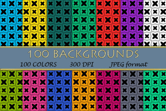 100 Geometric Patterns-059: A Creative Resource for Designers and Creators