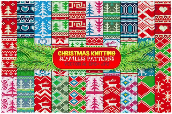 Christmas Seamless Knitting Patterns