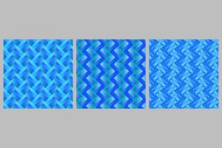 Exploring 3 Seamless Gradient Stripe Patterns and Geometrical Diagonal Stripe Backgrounds