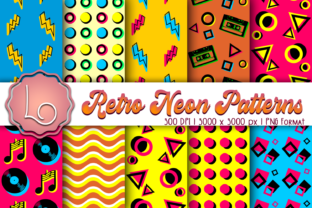 Exploring the Vibrant World of Retro Neon Patterns