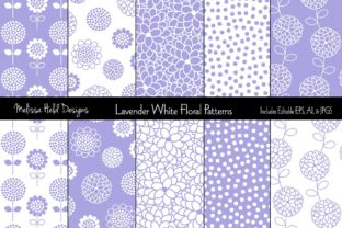Lavender White Floral Patterns: A Unique Blend of Elegance and Versatility