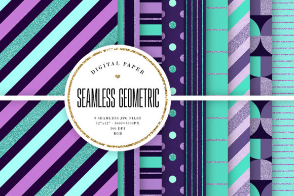 Mint Lavender Colors Tileable Patterns: A Versatile Choice for Design and Decor