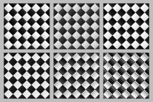 Seamless Monochrome Square Patterns: A Versatile Design Solution for Modern Creatives