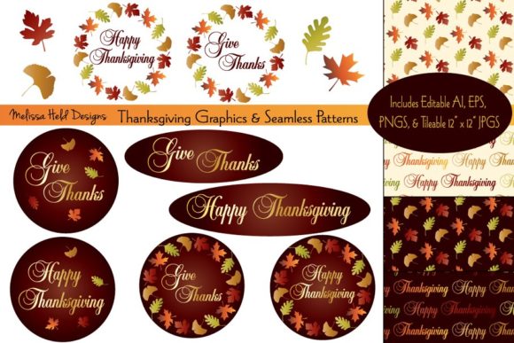 Thanksgiving Graphics Patterns: A Creative Resource for Designers and Enthusiasts