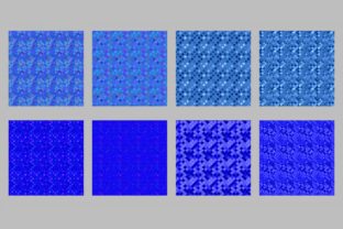 The Rise of 8 Seamless Blue Square Patterns in Contemporary Design