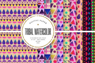 Tribal Seamless Patterns - Aztek Papers: A Versatile Design Resource for Creatives and Businesses