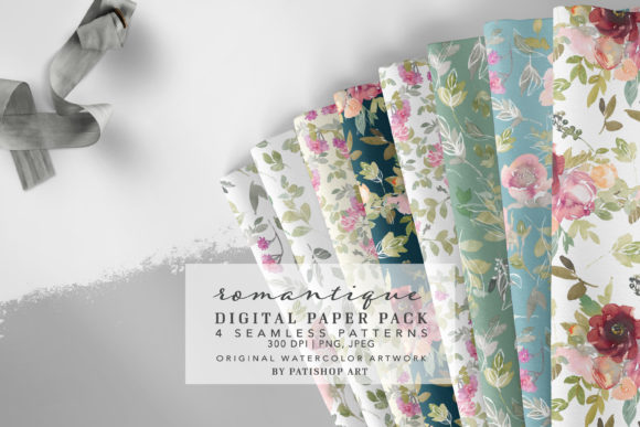 Watercolor Seamless Patterns Collection: A Modern Design Essential